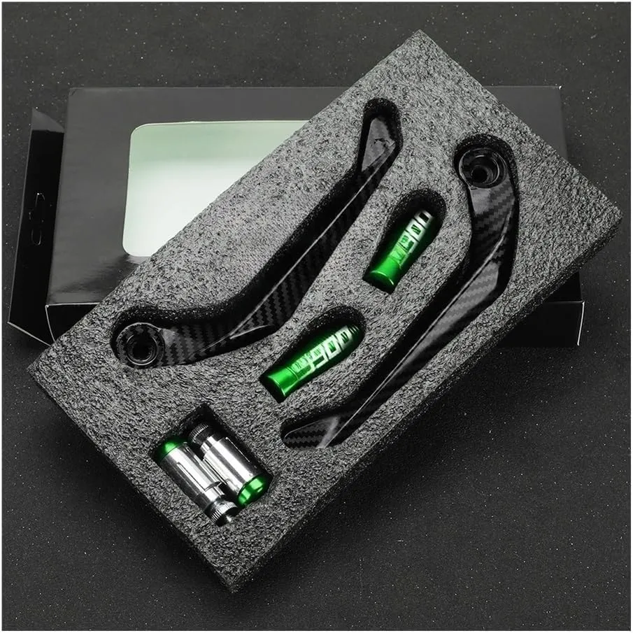 Brake Lever Guard 2023 2024 Motorcycle Handlebar Handle Grips Guard Brake Clutch Levers Protector for Z900 Z 900 2017-2019 2020 2021 2022(Lever Guard Gray)