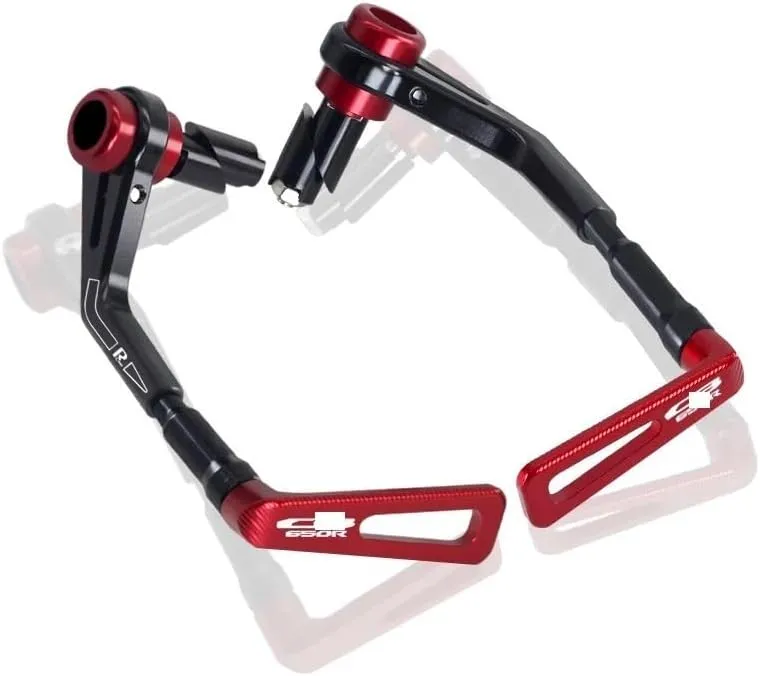 Brake Lever Guard for CB650R CB650F 2014-2023 2024 2025 Motorcycle Lebar Grip Guard Brake Clutch Guard Protection for Cb650r 650f(Red CB650R)
