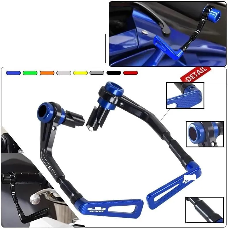 Brake Lever Guard for CB650R CB650F 2014-2023 2024 2025 Motorcycle Lebar Grip Guard Brake Clutch Guard Protection for Cb650r 650f(Red CB650R)