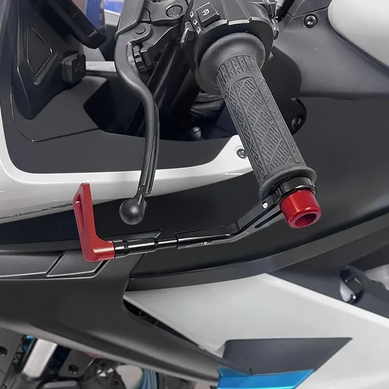 Brake Lever Guard for CB650R CB650F 2014-2023 2024 2025 Motorcycle Lebar Grip Guard Brake Clutch Guard Protection for Cb650r 650f(Red CB650R)