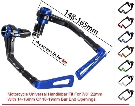 Brake Lever Guard for XADV750 2017-2023 2024 2025 Motorcycle le bar Grips Guard Brake Clutch Guard Protection xadv750(Blue6)