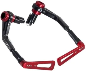 Brake Lever Guard Motorcycle Handlebar Grips Guard Brake Clutch Handguard Protection for NMAX NMAX155 NMAX125 for Grip Nmax125 155(Red)