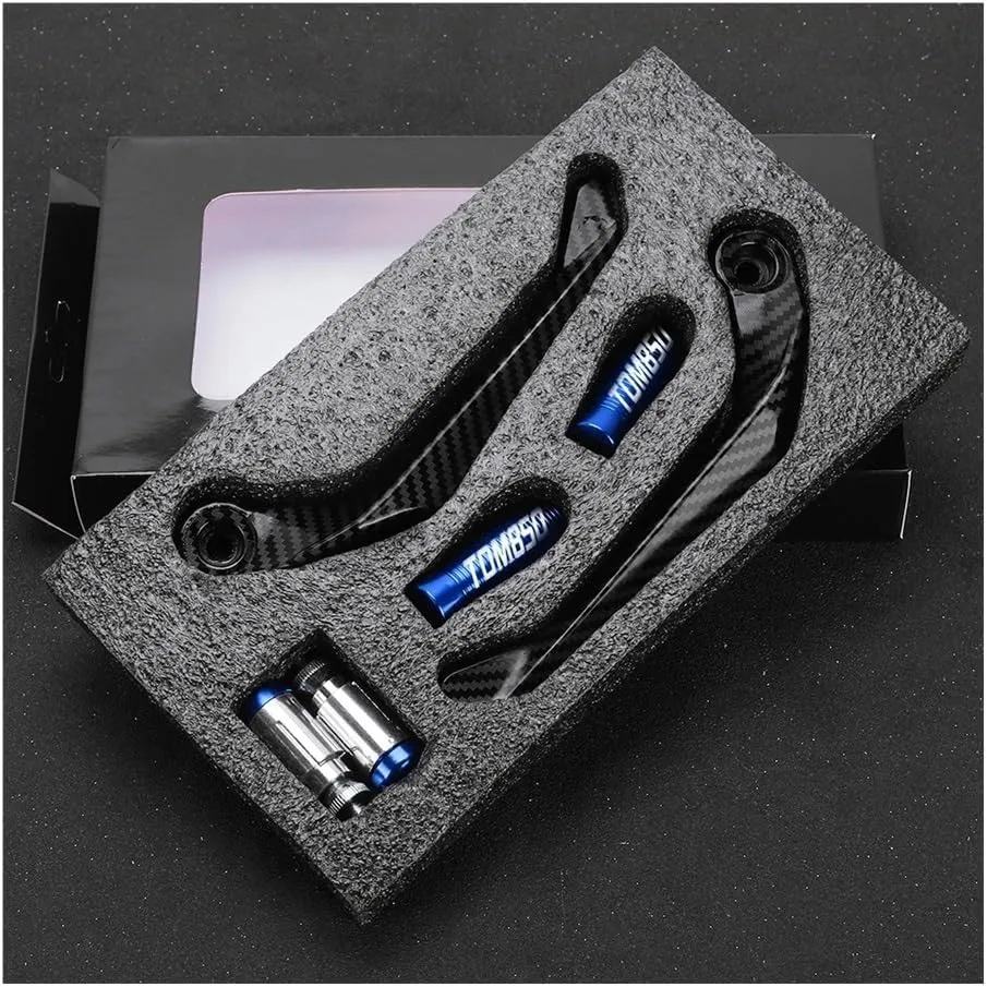 Brake Lever Guard Motorcycle Handlebar Handle Grips Guard Brake Clutch Lever Protector Aluminum for TDM850 TDM 850 1991-2002 2001 2000 1999(Lever Guard Gray)