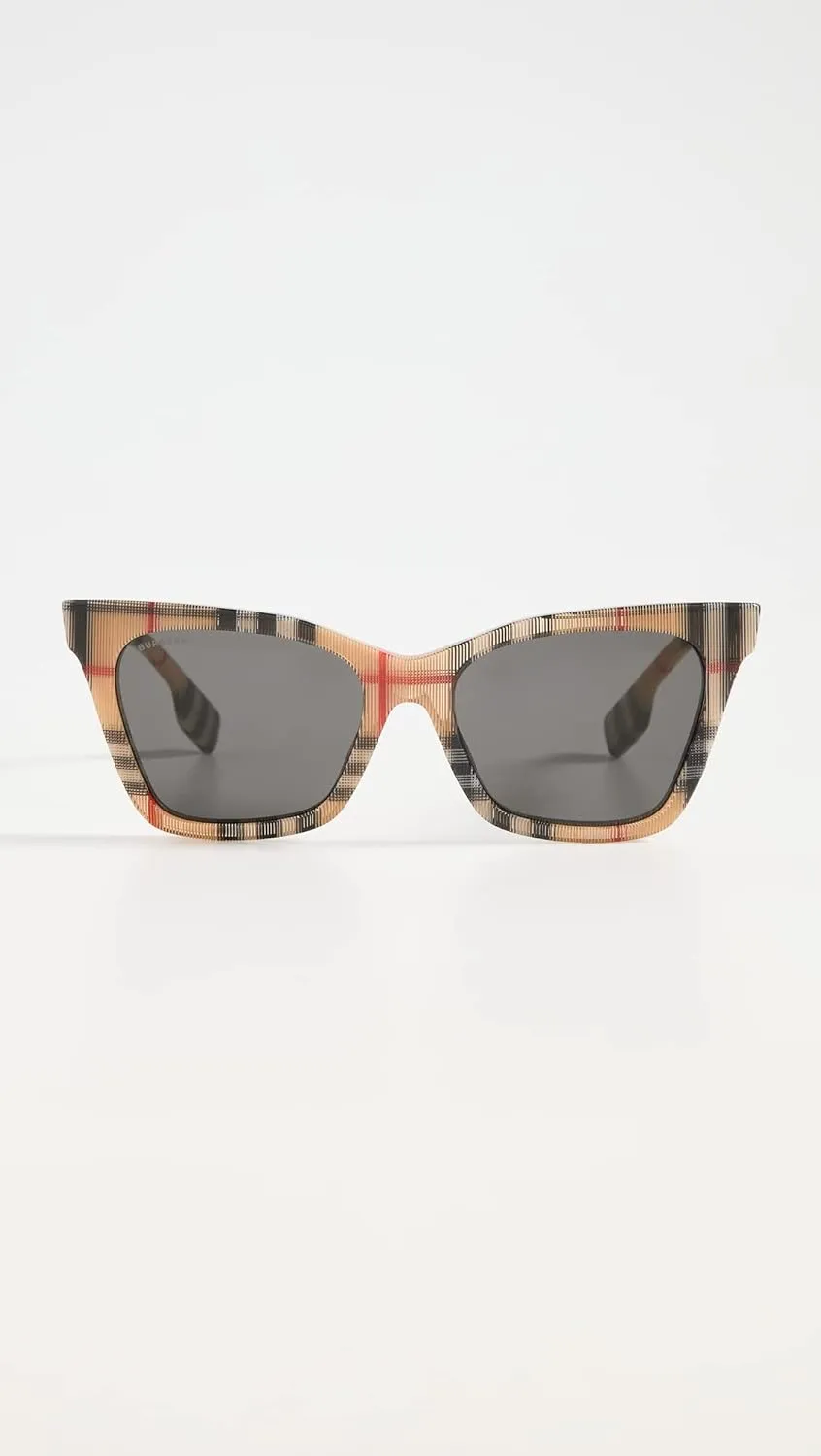 BURBERRY Women's Elsa Vintage Check Sunglasses