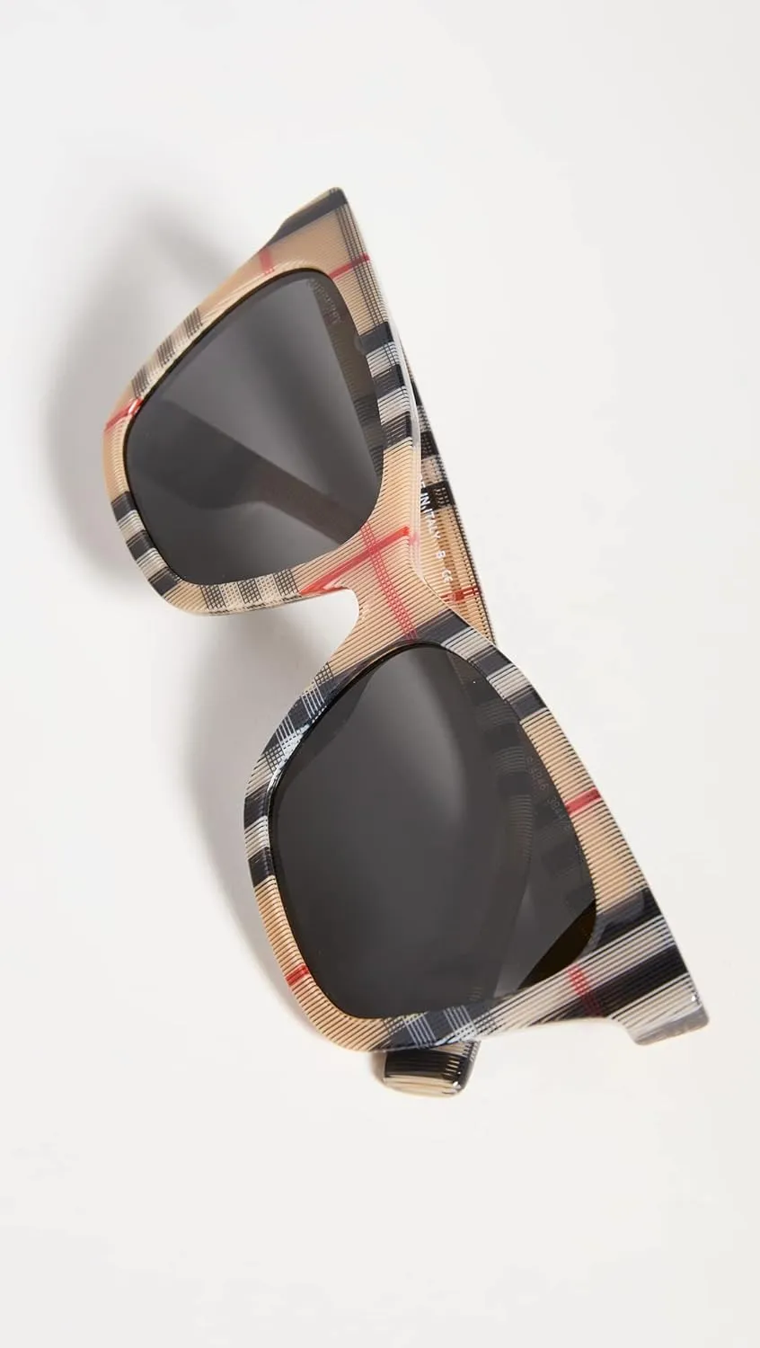BURBERRY Women's Elsa Vintage Check Sunglasses