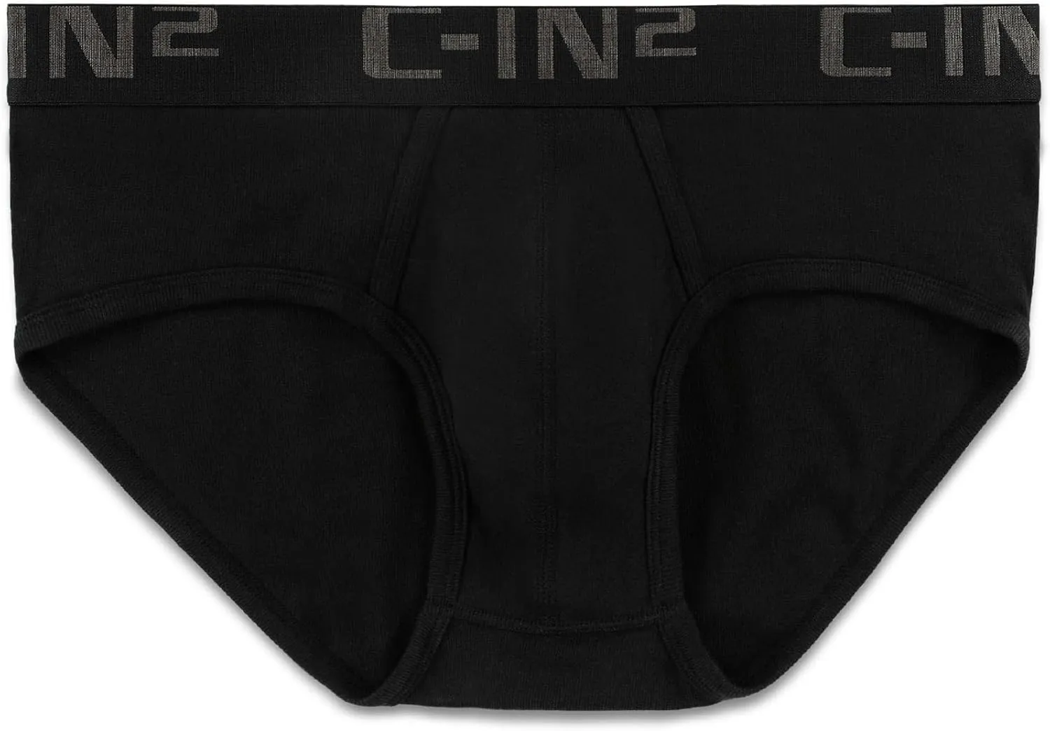 C-IN2 Core Low Rise Brief - Men's Underwear Center-Seam Contour Pouch Support - Breathable Cotton