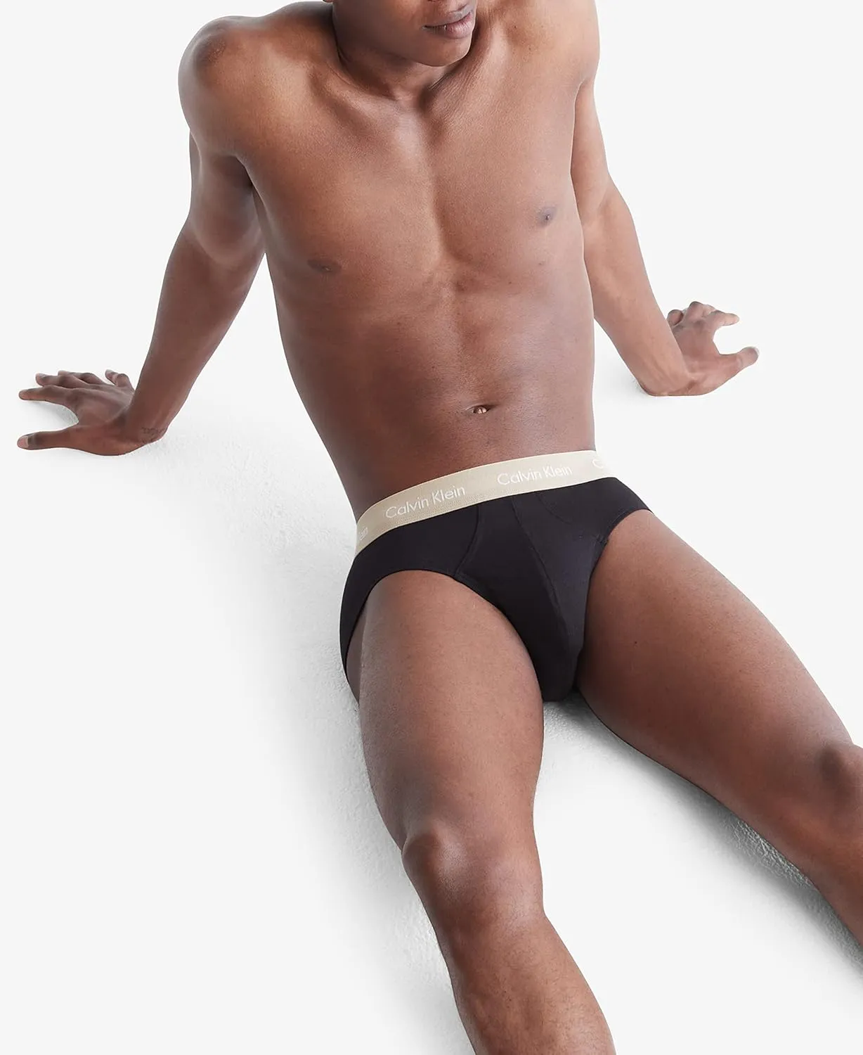 Calvin Klein Men's Cotton Stretch 3-Pack Hip Brief