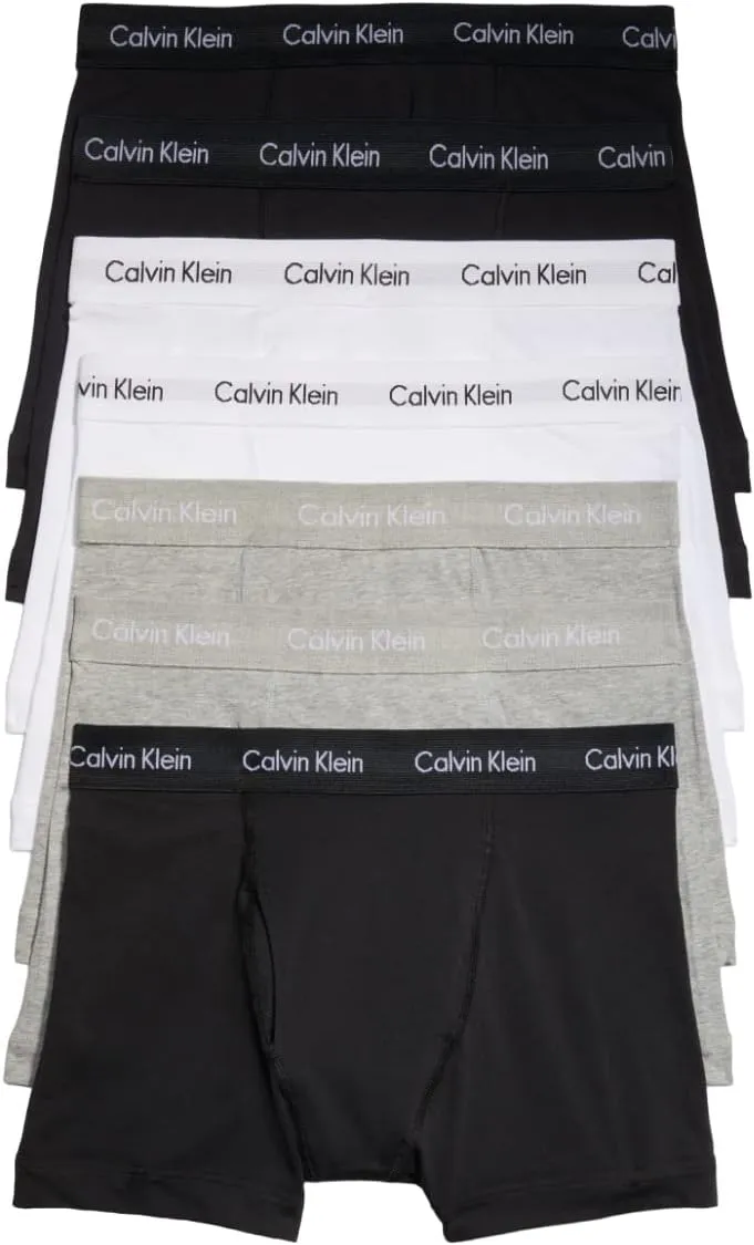 Calvin Klein Men's Cotton Stretch 7-Pack Trunk