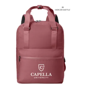 CAPELLA Mercer Mettle™ Claremont Handled Backpack - Rosewood