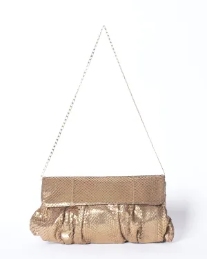 Carlos falchi Golden Shoulder Bag