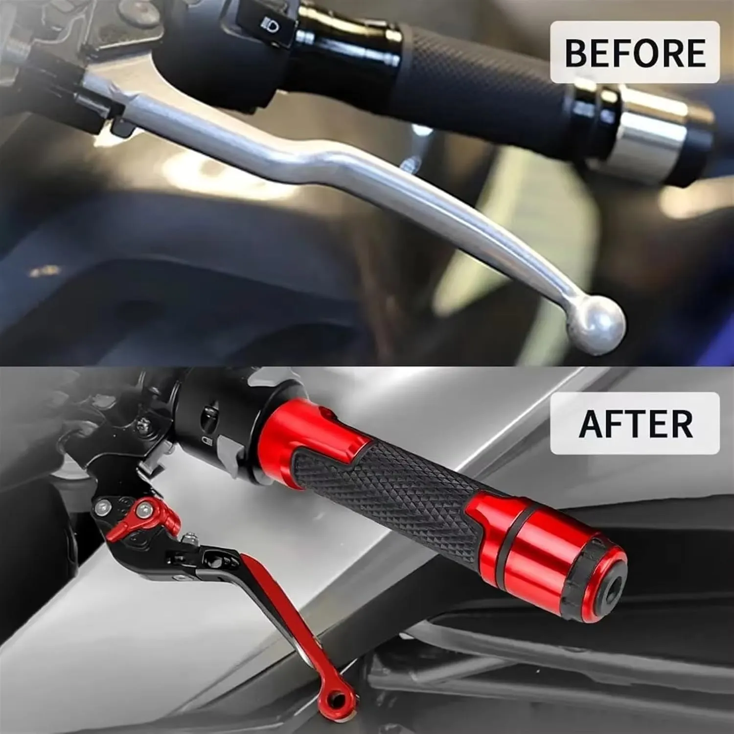 CBR250 RR Motorcycle Accessories Brake Clutch Levers Handlebar Handle Bar Hand Grips Ends for H┐ONDA CBR250RR C┐BR 250RR 2011-2018(N)