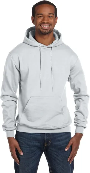 Champion Men's Double Dry Eco Hooded Pullover Fleece,Silver Grey,3XL