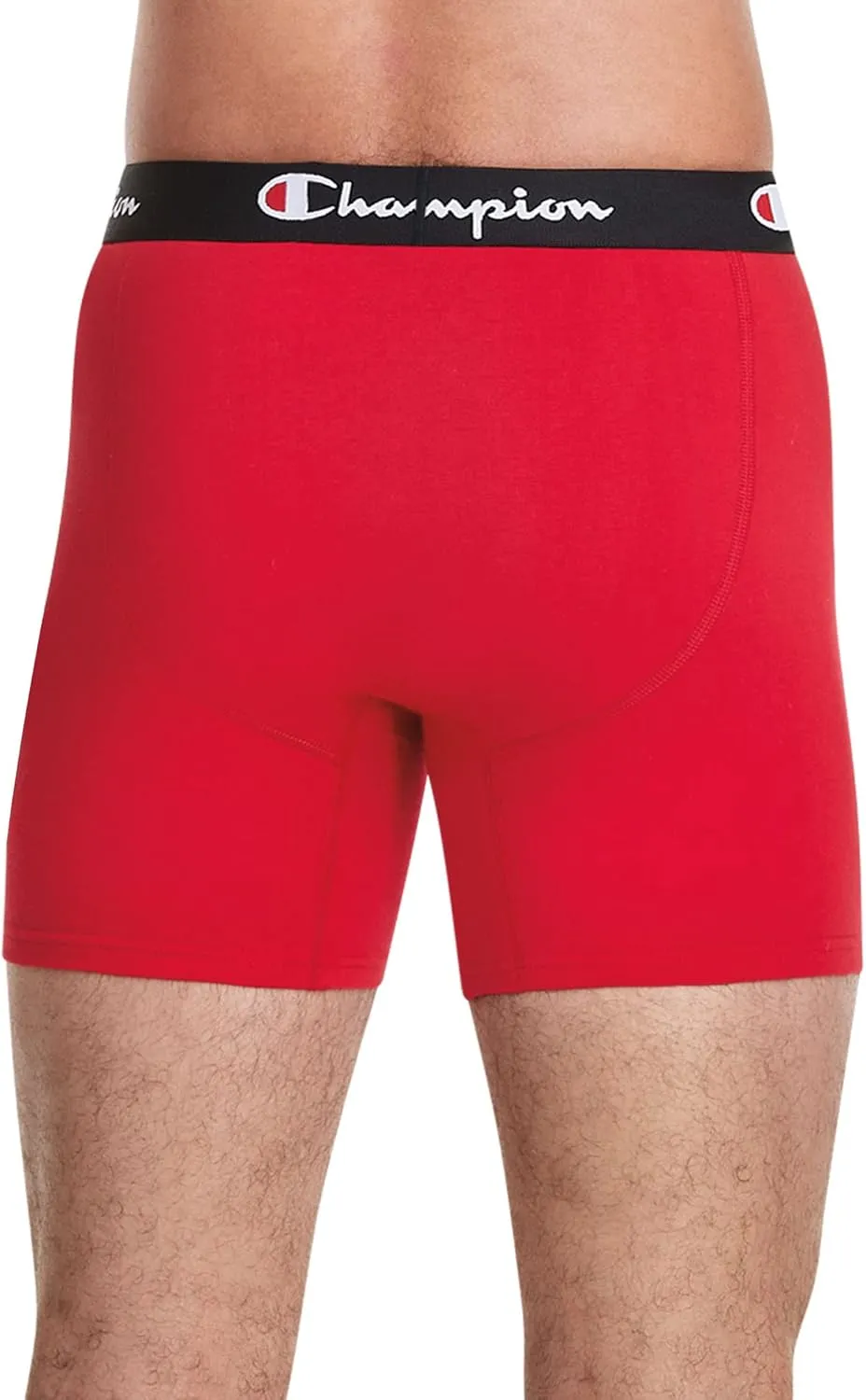 Champion Men's Every Day Comfort Stretch Cotton Boxer Briefs