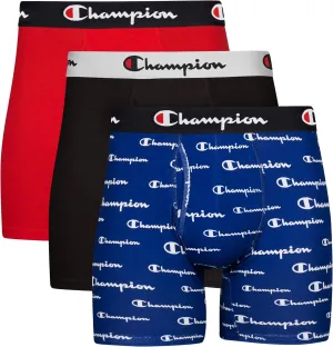 Champion Men's Every Day Comfort Stretch Cotton Boxer Briefs