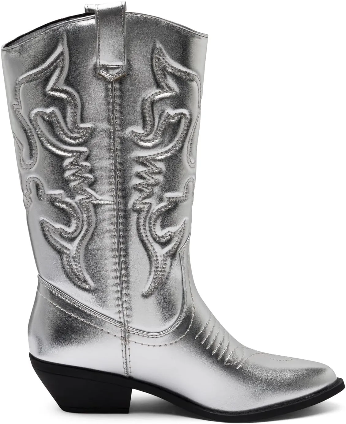 Chariot & Co Ring Women’s Western Cowgirl Boots – Mid-Calf Style with 2” Heel in Multiple Colors