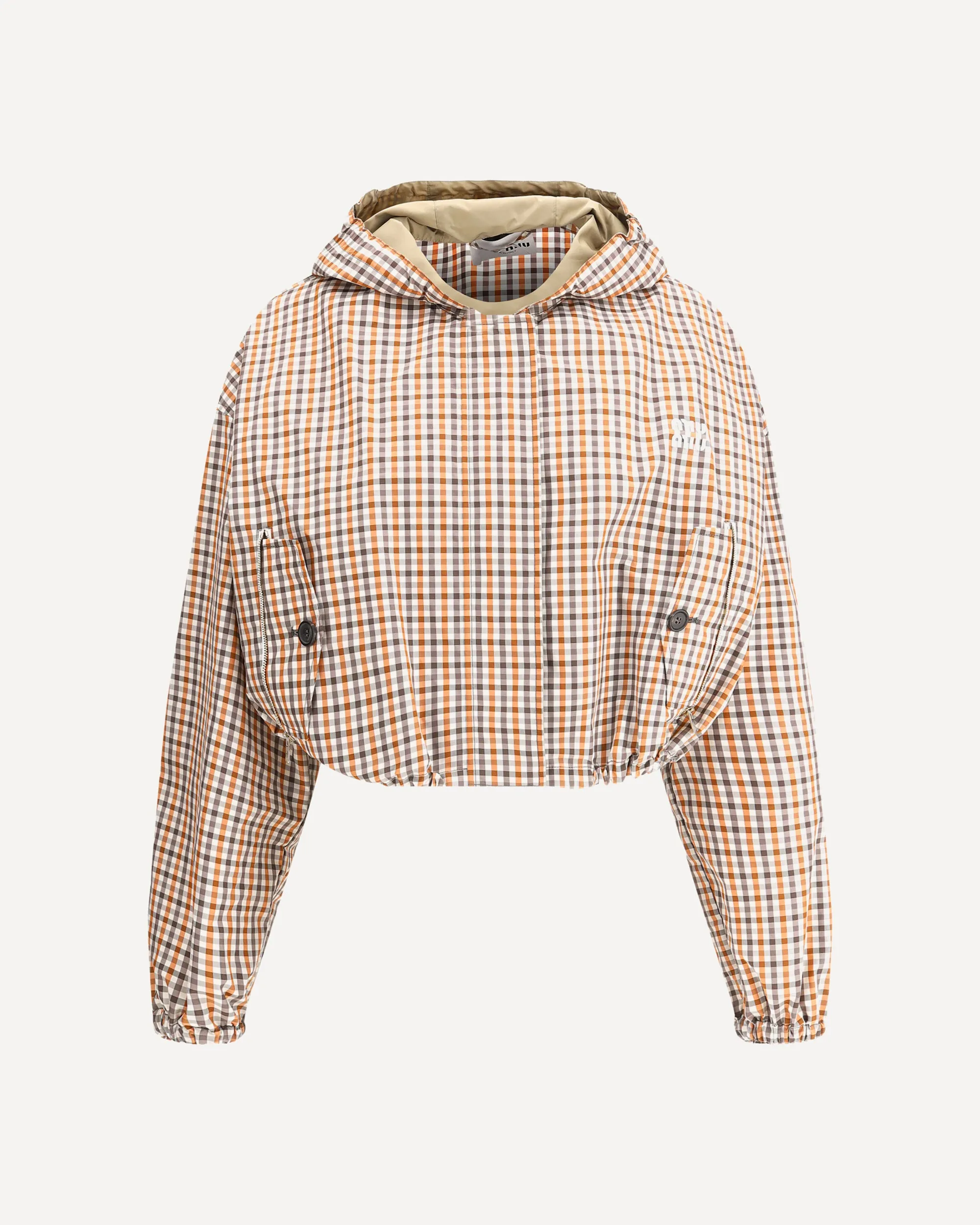 Check Patterned Jacket