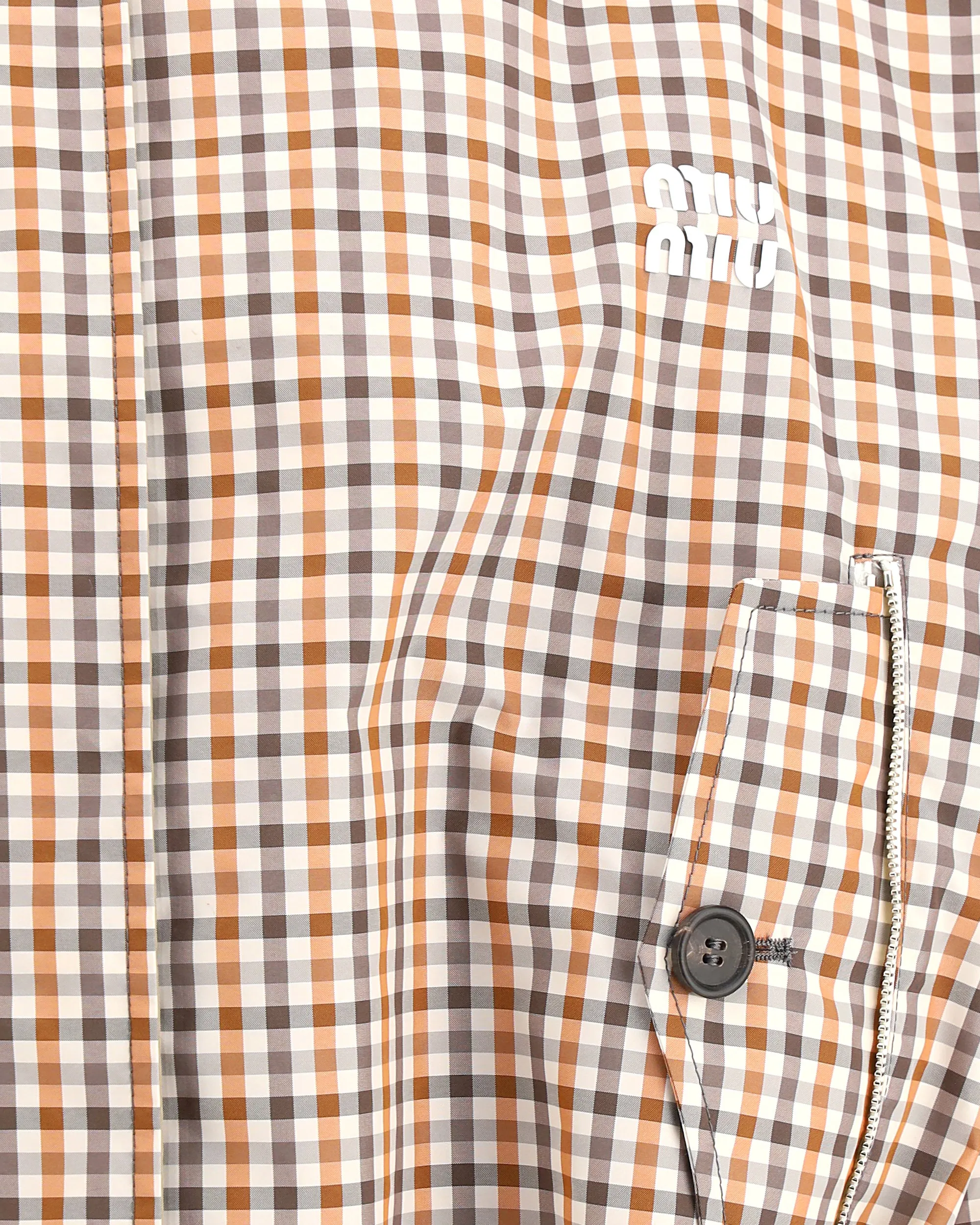 Check Patterned Jacket