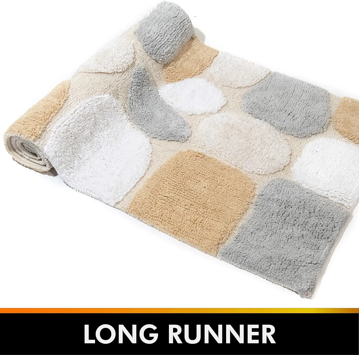 Chesapeake Pebbles, Spa Bath Runner 24" x 60"