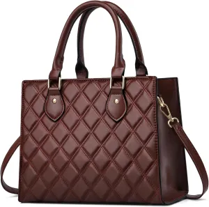 CHICAROUSAL Crossbody Purses and Handbags for Women PU Leather Tote Top Handle Satchel Shoulder Bags