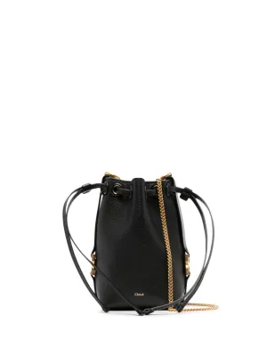 Chloè Marcie Small Leather Bucket Bag
