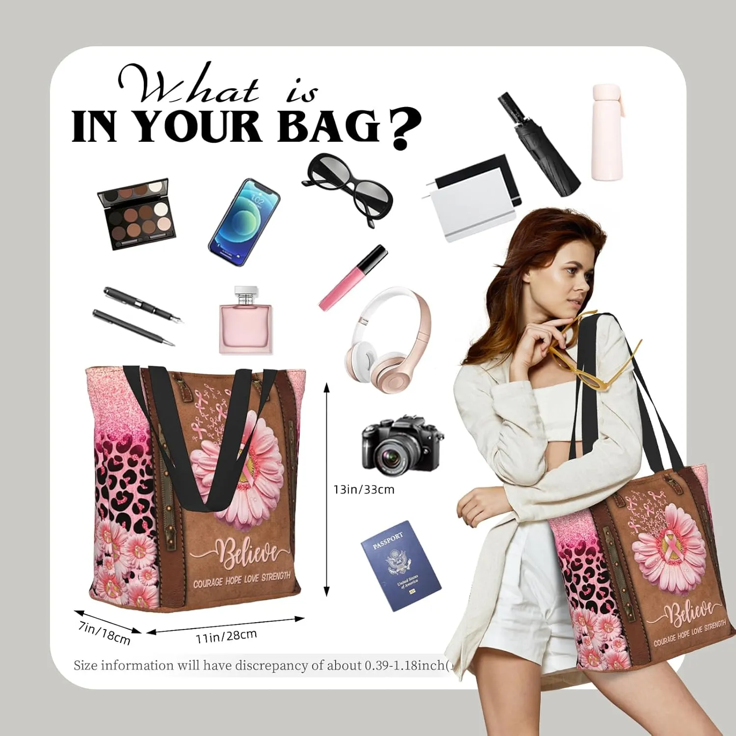 Christian Tote Bags for Women Bible Bags for Women Religious Gifts Bible Church Bag Reusable Grocery Shopping Bag