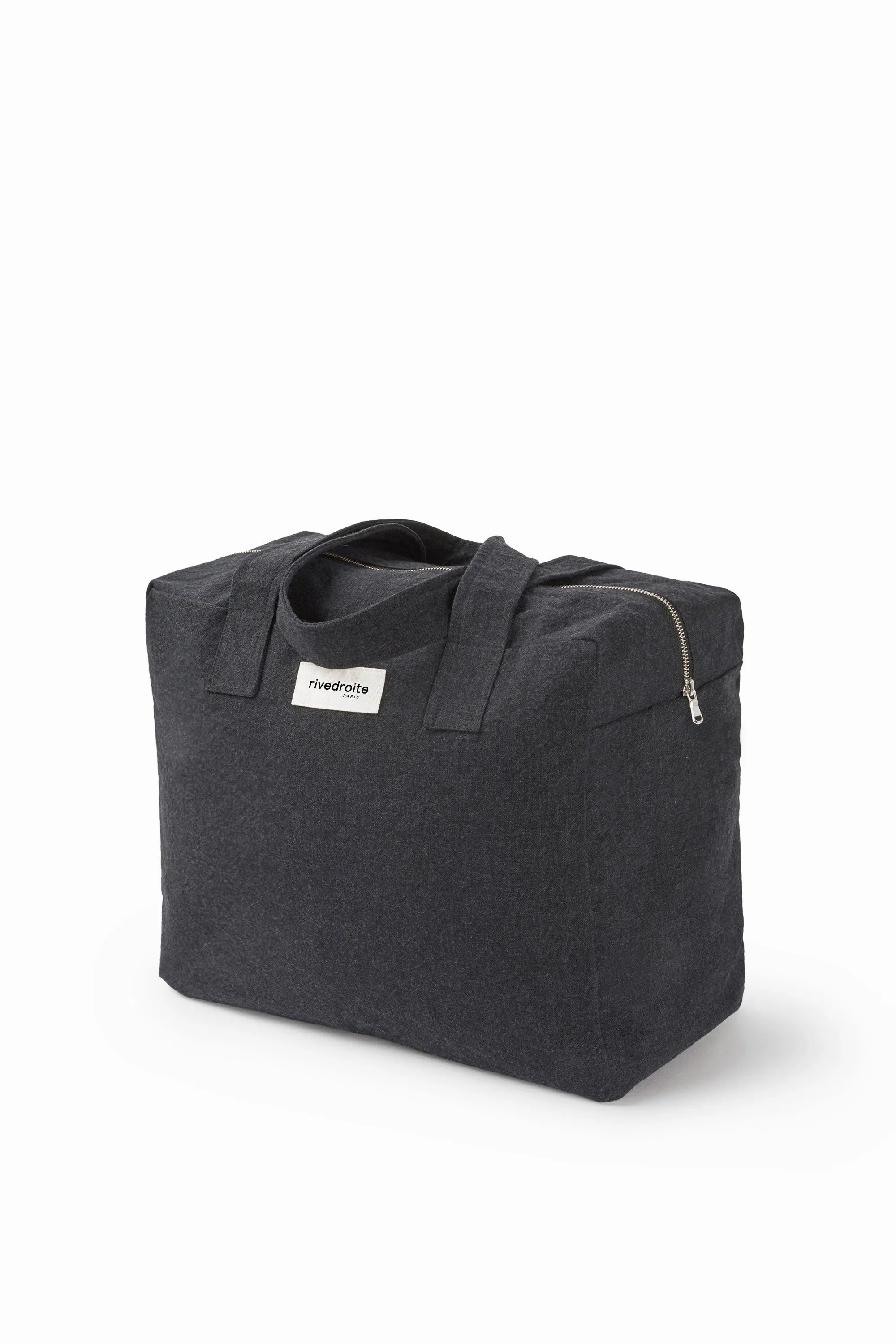 Célestins the 24-hour bag - Recycled cotton Black