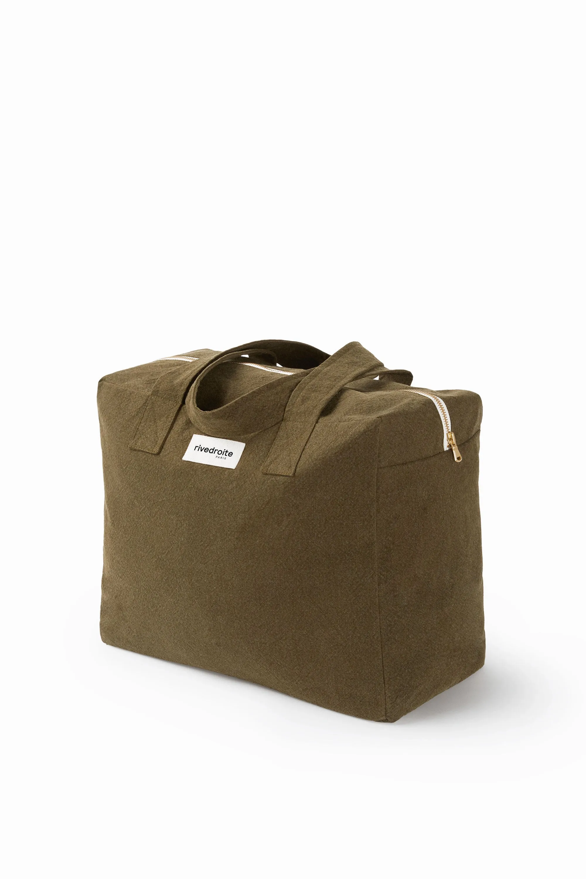 Célestins the 24-hour bag - Recycled cotton Military Green