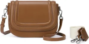 CLUCI Small Purses for Women Trendy,Vegan leather Shoulder Bag Crossbody Bags for Women With 2 Shoulder Straps