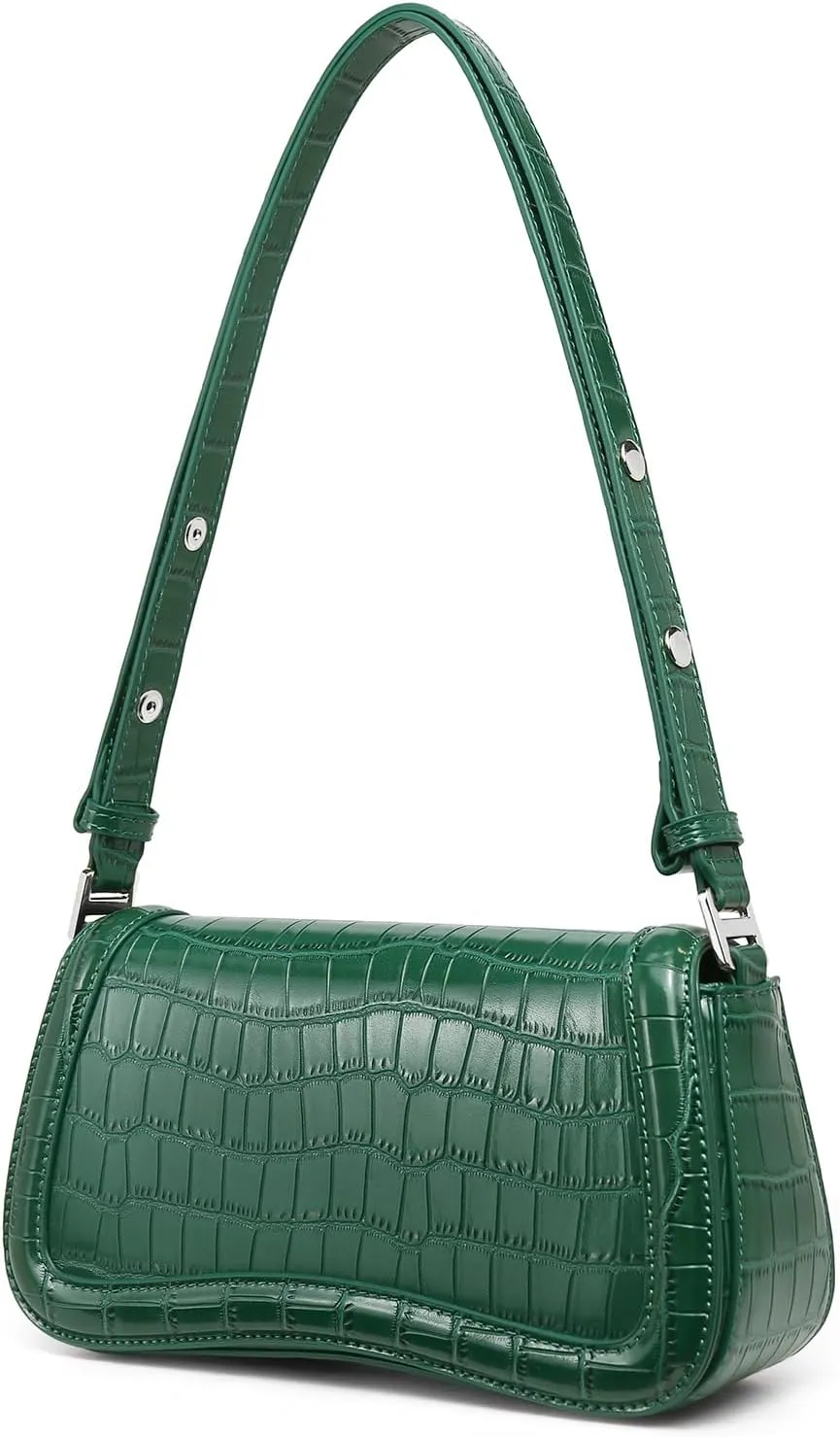 CLUCI Small Shoulder Bags,Purses for Women Vegan Leather Crossbody Handbag Clutch Hobo Purse