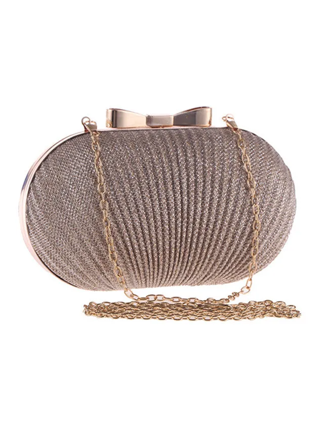 CM-BGF090108 Women Elegant Bowknot Pleated Small Chic Bag (Available in 3 colors)