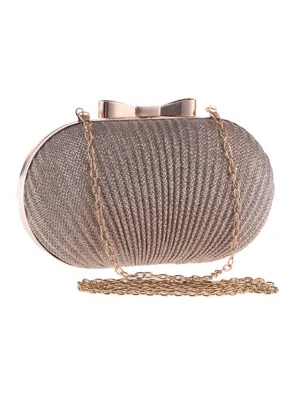 CM-BGF090108 Women Elegant Bowknot Pleated Small Chic Bag (Available in 3 colors)