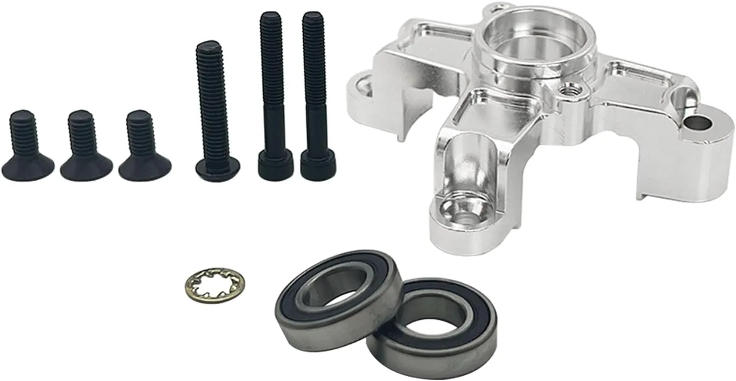 CNC Metal Clutch Tripod Set Silver for 1/5 Hpi RV Km Baja 5B 5T 5SC Parts