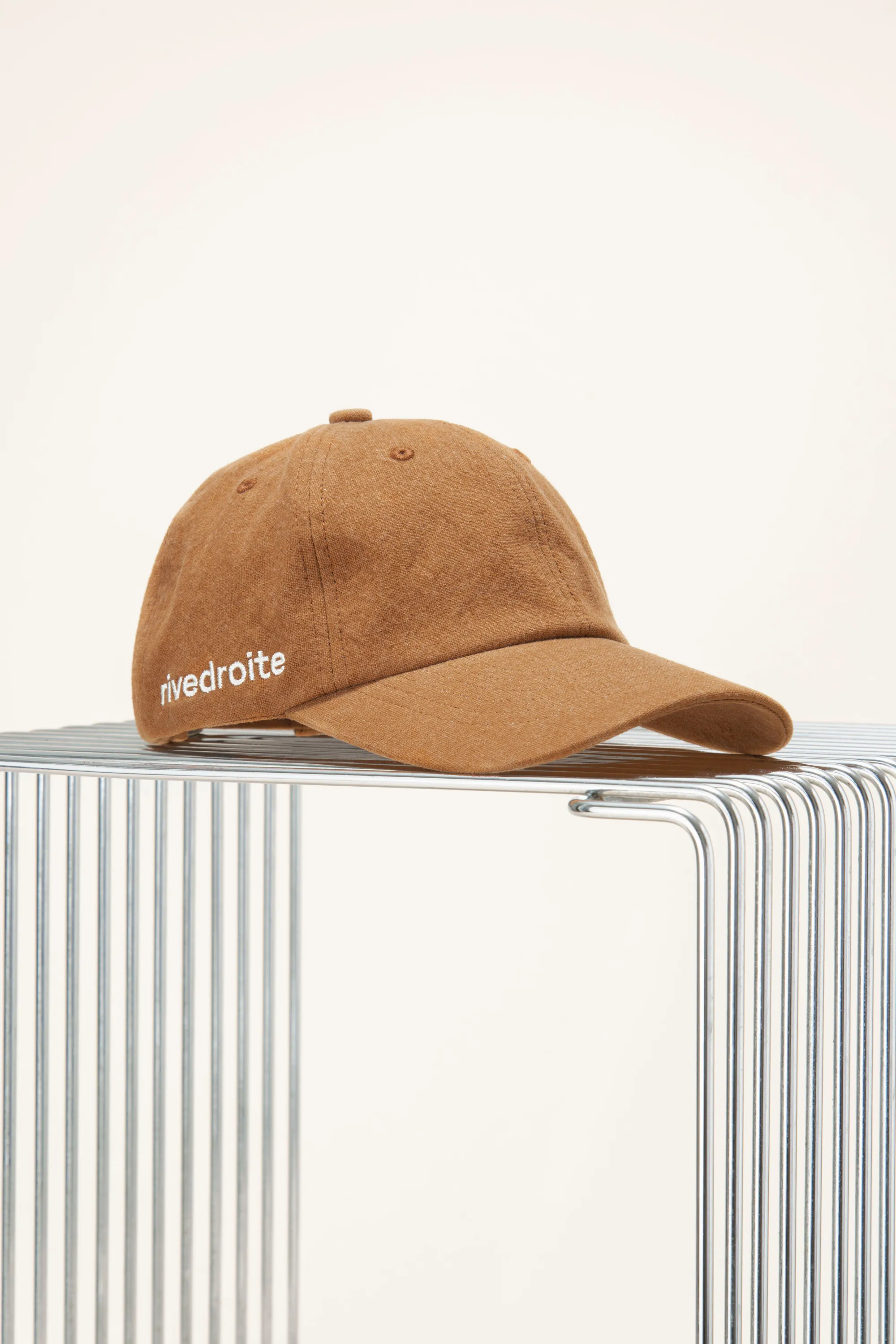 Colette the cap - Recycled cotton Tobacco