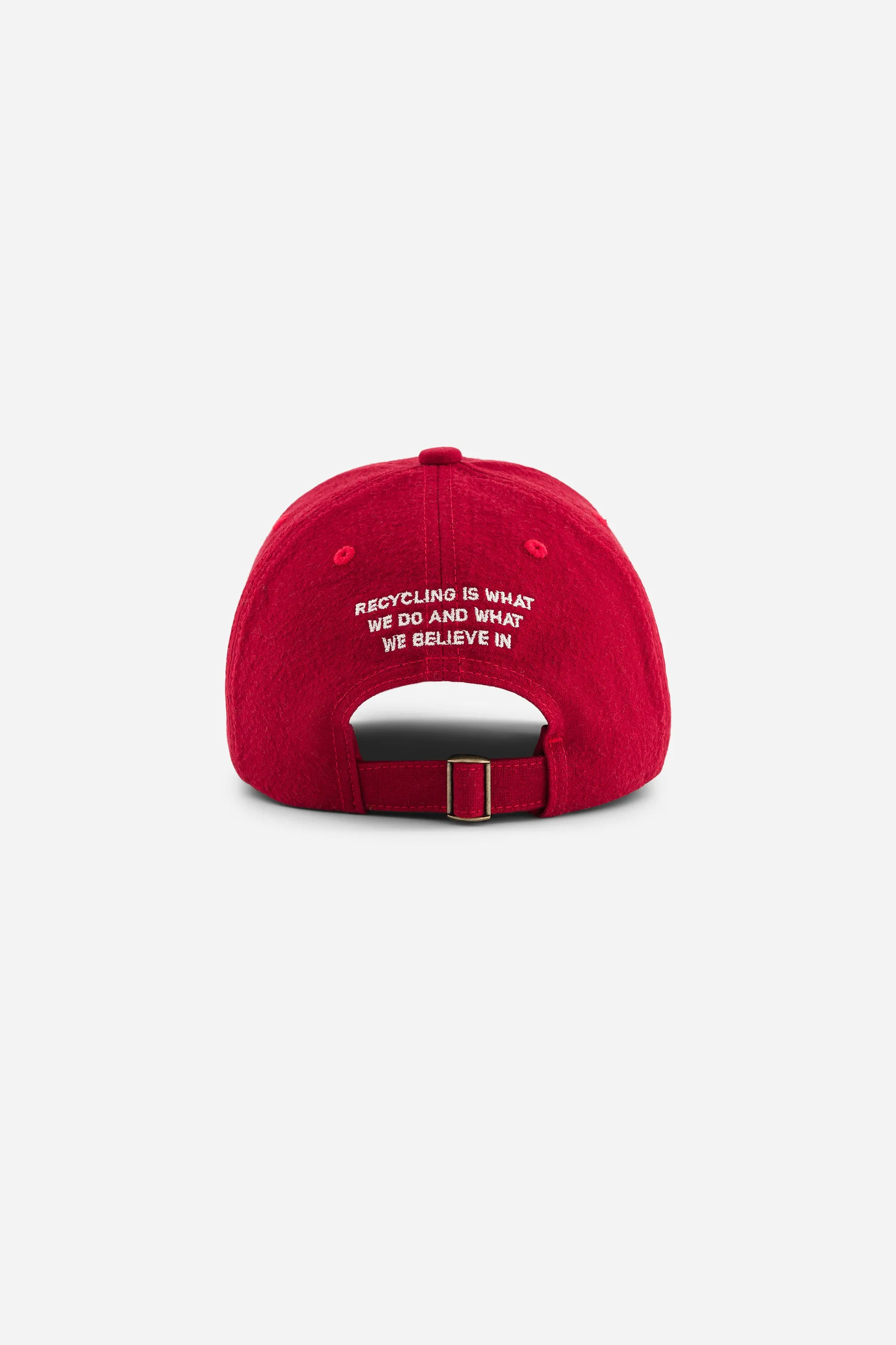 Colette the cap - Recycled cotton Vibrant Red