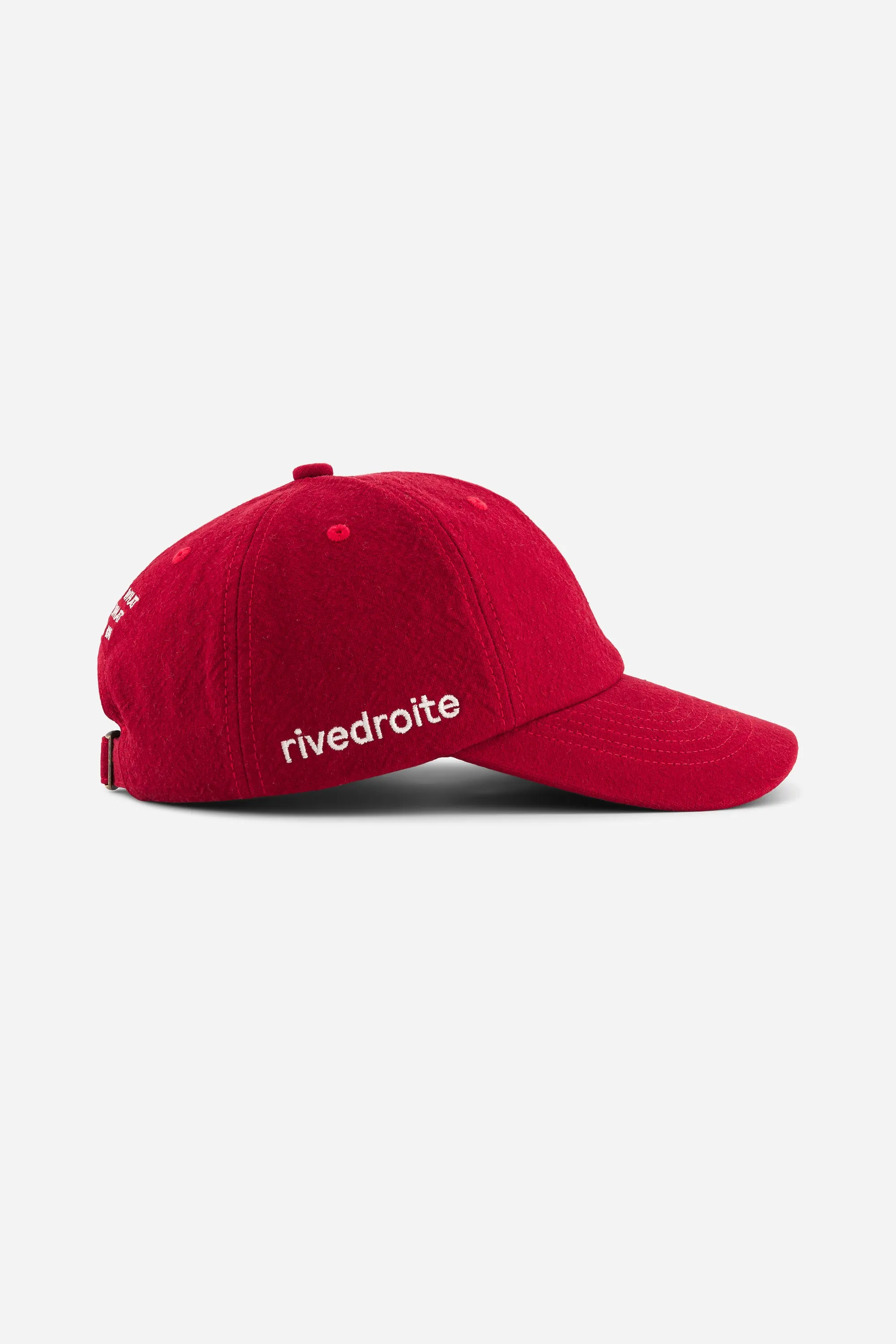 Colette the cap - Recycled cotton Vibrant Red