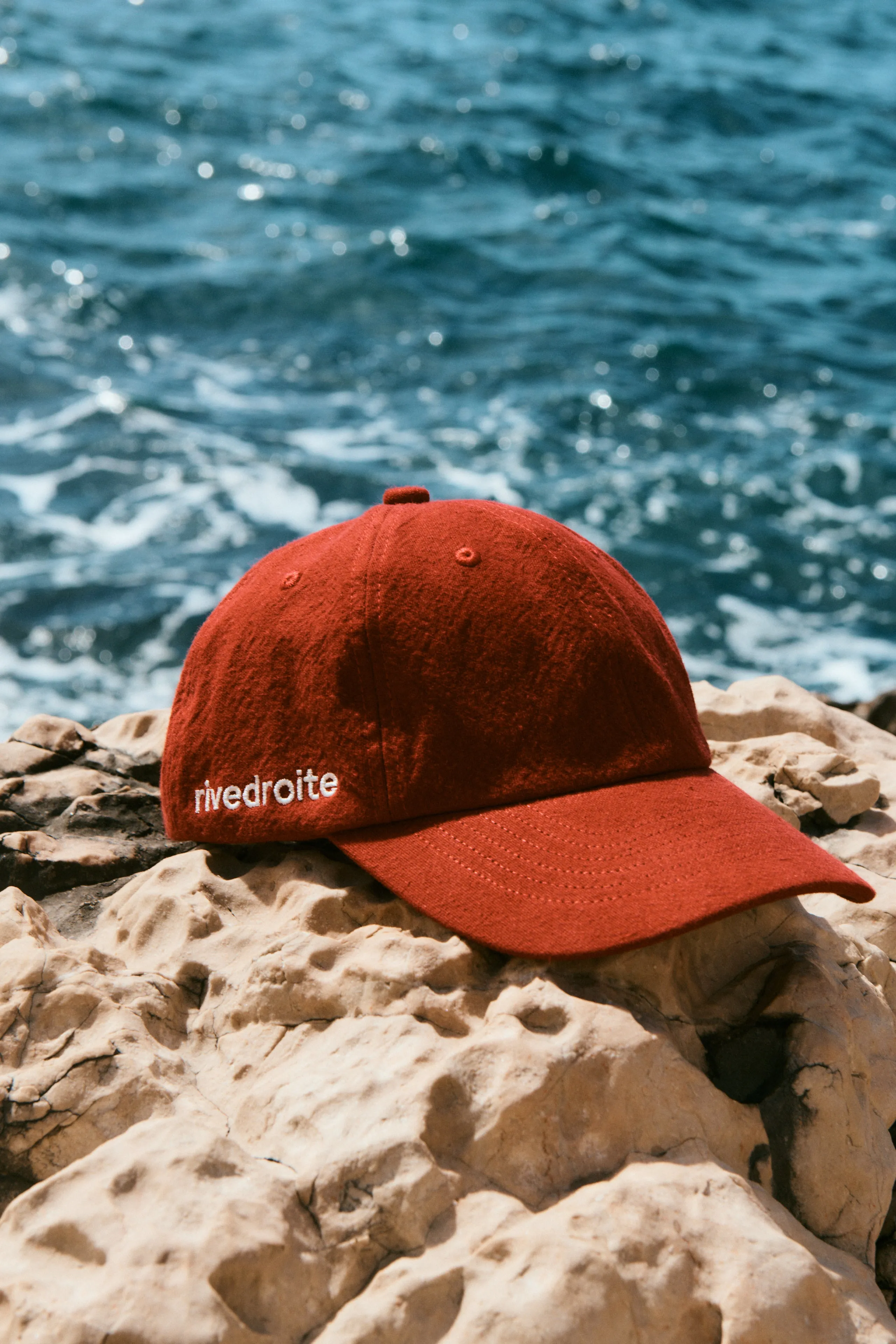 Colette the cap - Recycled cotton Vibrant Red