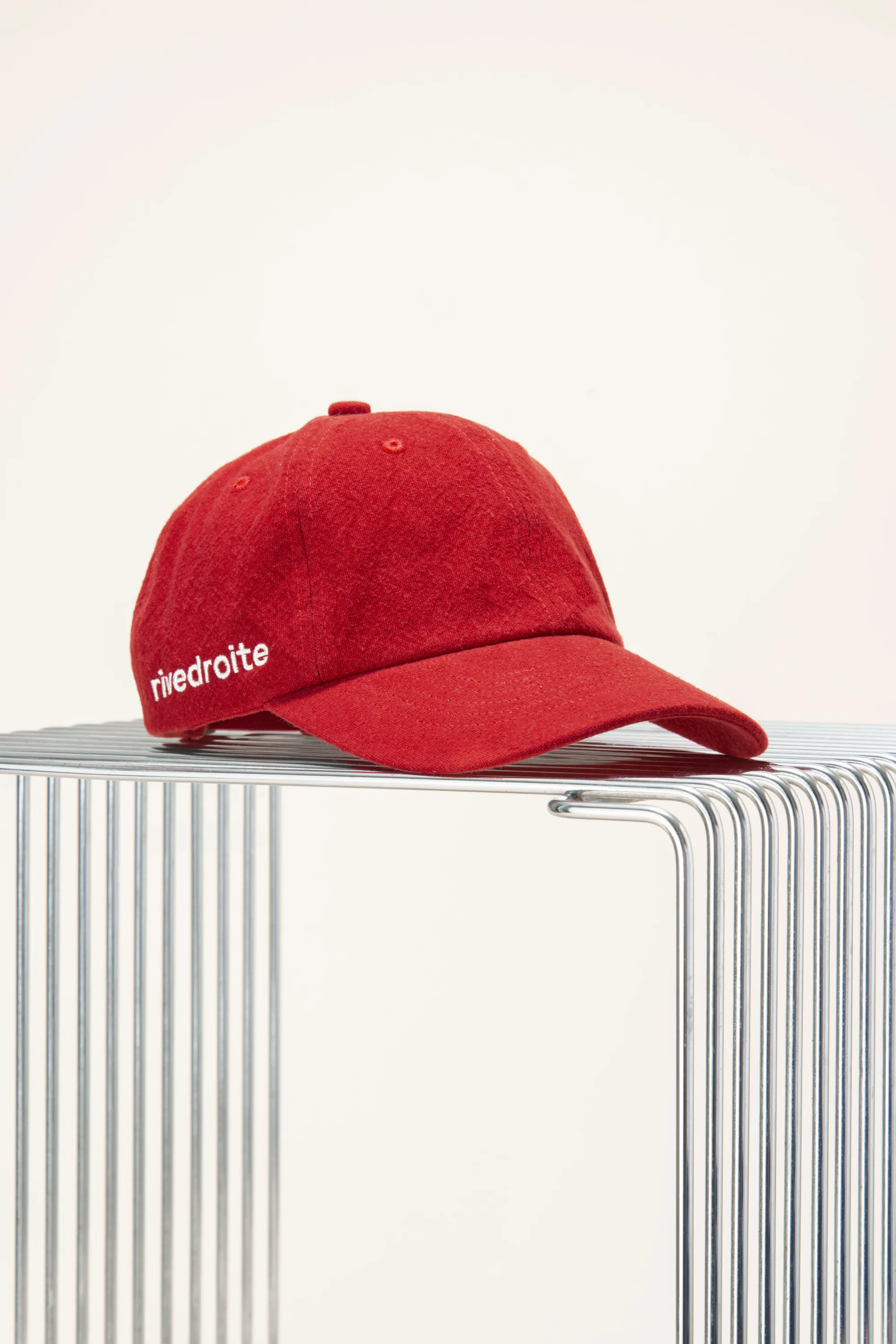 Colette the cap - Recycled cotton Vibrant Red