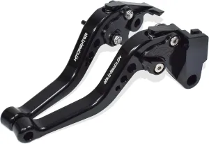 Compatible with CFMOTO Ibex 450 Ibex 800/ E/T/S Short Brake Lever Clutch Lever, CNC Aluminum Alloy Made (Black)