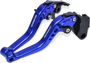 Compatible with CFMOTO Ibex 450 Ibex 800/ E/T/S Short Brake Lever Clutch Lever, CNC Aluminum Alloy Made (Blue)
