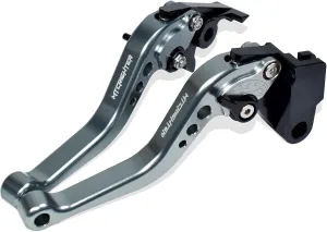 Compatible with CFMOTO Ibex 450 Ibex 800/ E/T/S Short Brake Lever Clutch Lever, CNC Aluminum Alloy Made (Titanium)