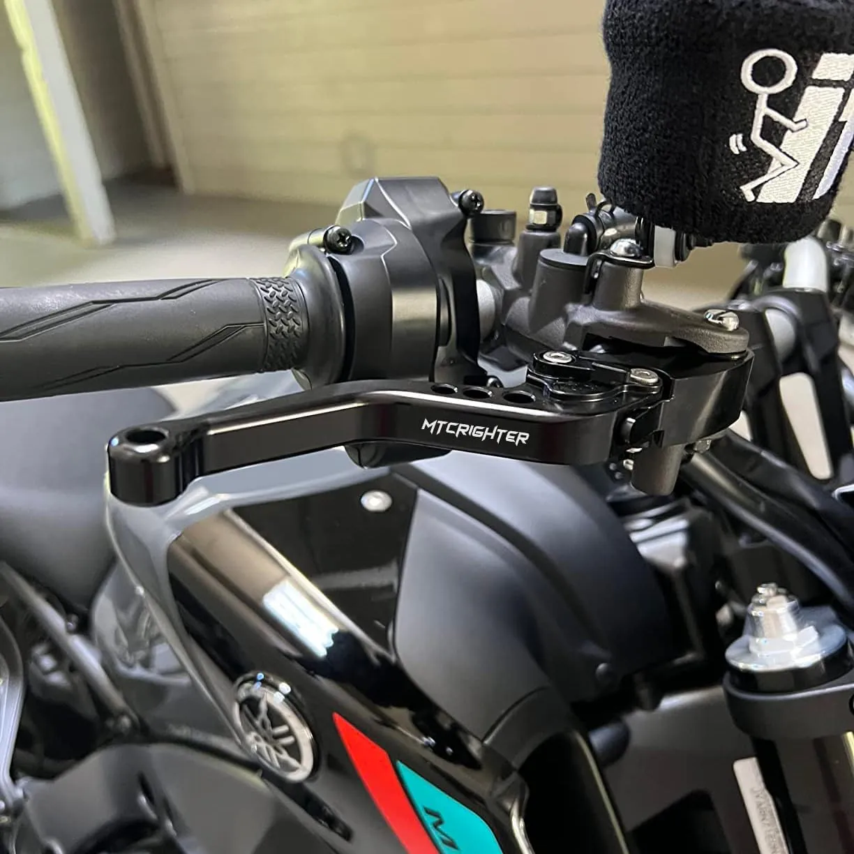 Compatible with CFMOTO Ibex 450 Ibex 800/ E/T/S Short Brake Lever Clutch Lever, CNC Aluminum Alloy Made (Titanium)