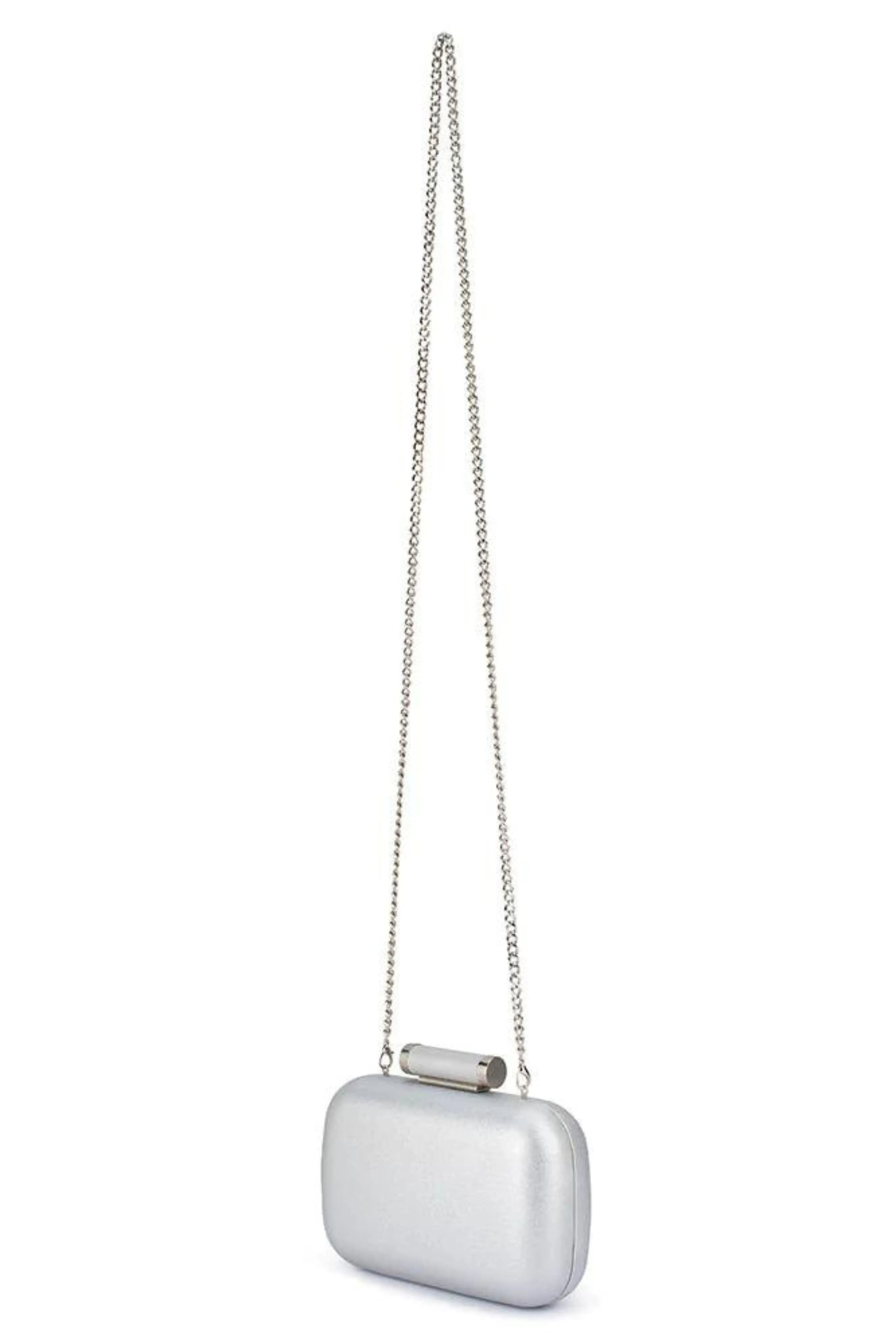 Cooper Metallic Clutch - Silver