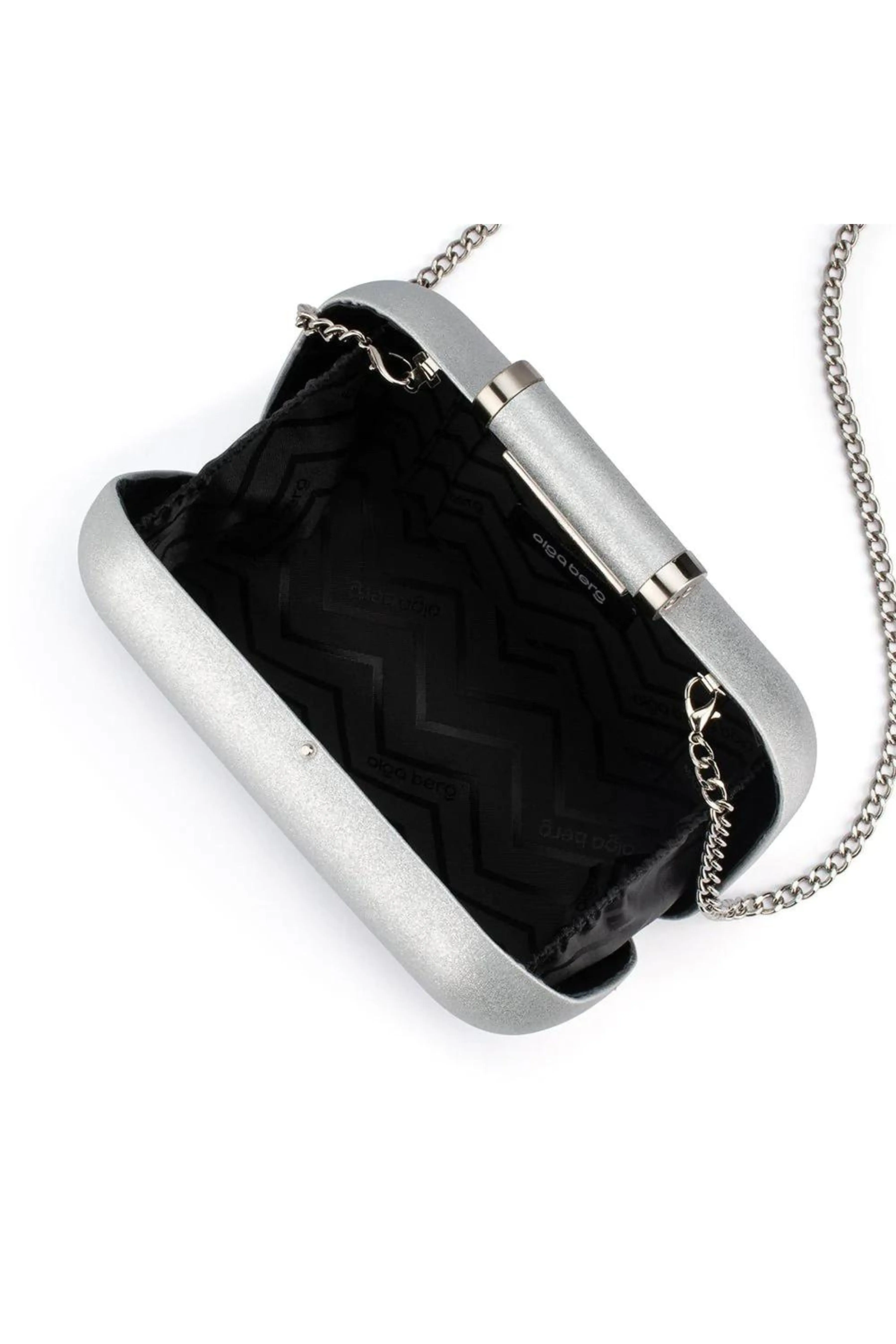 Cooper Metallic Clutch - Silver