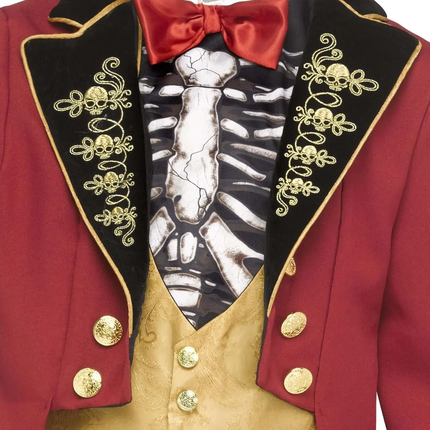 Costumes Boys Skeletal Ringmaster Costume
