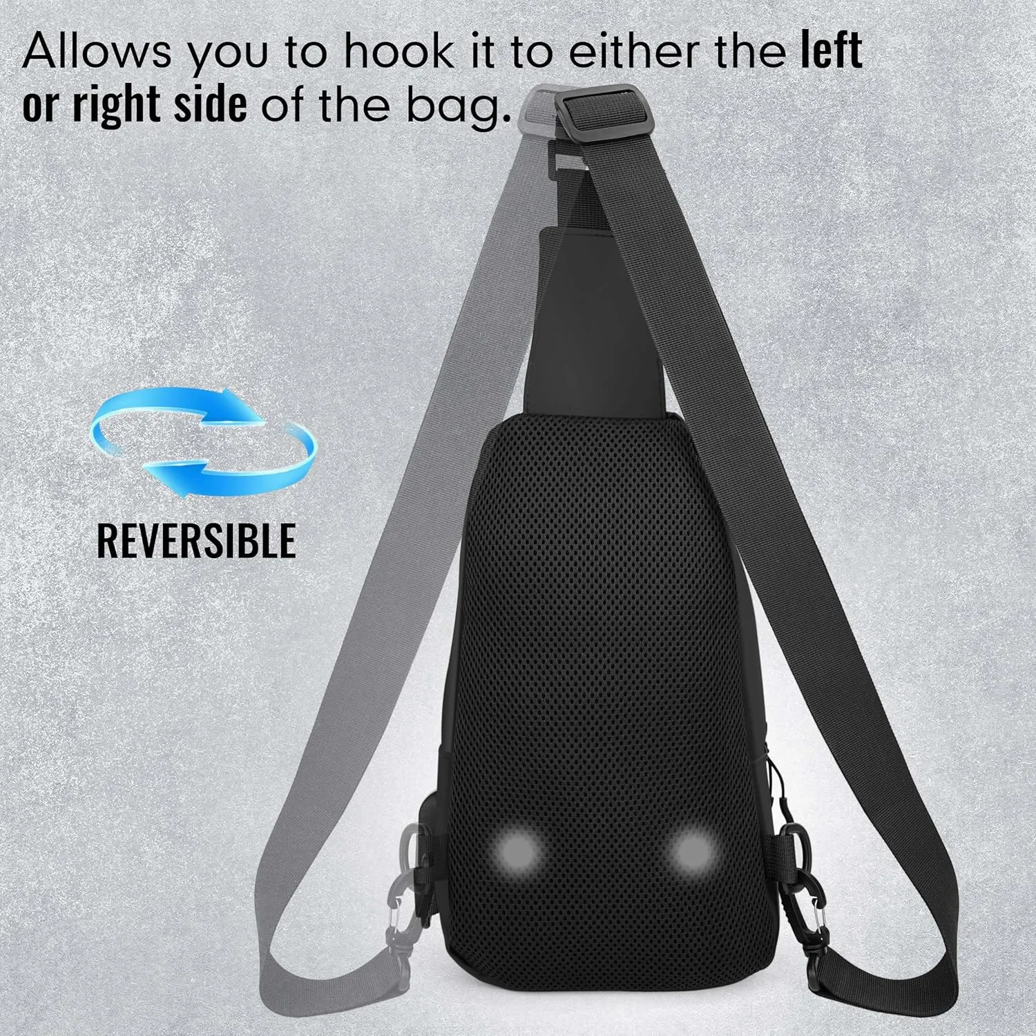 Cross Body Bags for Woman Men Sling Bag Chest Bag with Adjustable Strap Crossbody Handbags Women's Crossbody Bags