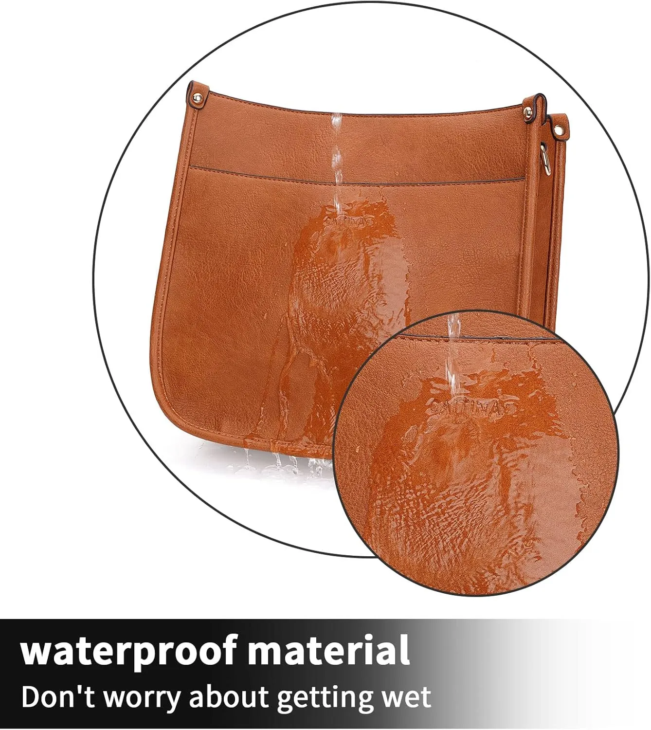 Crossbody Bag Women Vegan Leather Hobo Handbag Trendy Crossbody Shoulder Bag Purses For Women with 2 Adjustable Strap