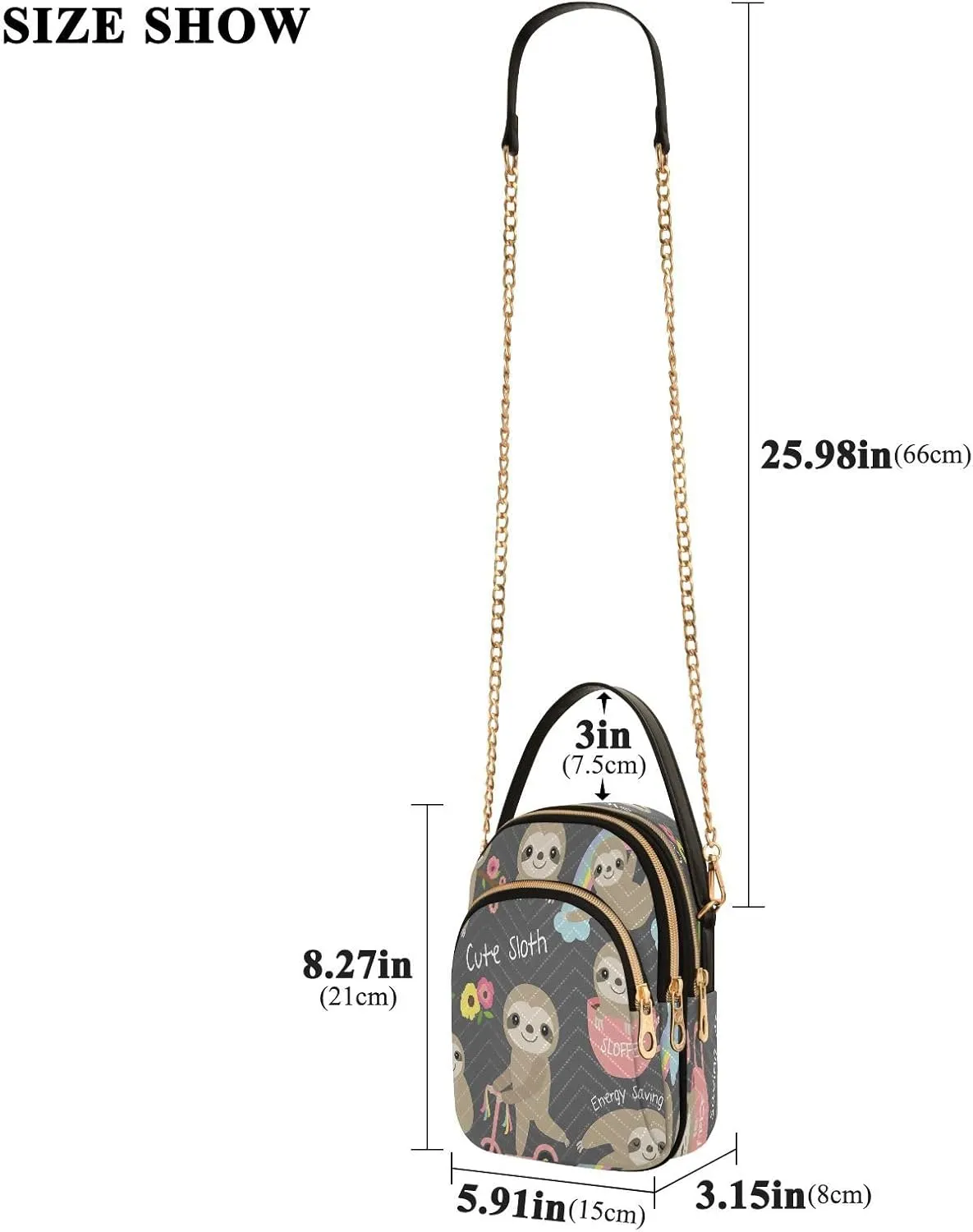 Crossbody Bags Crossbody Purse Chest Bag Indian Cute Owl for Women Trendy