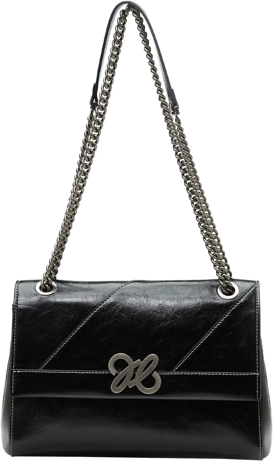 Crossbody Bags for Women, Chain Shoulder Bags with Large Capacity for Work,Shopping,Stylish Bag, Black Women's Bag