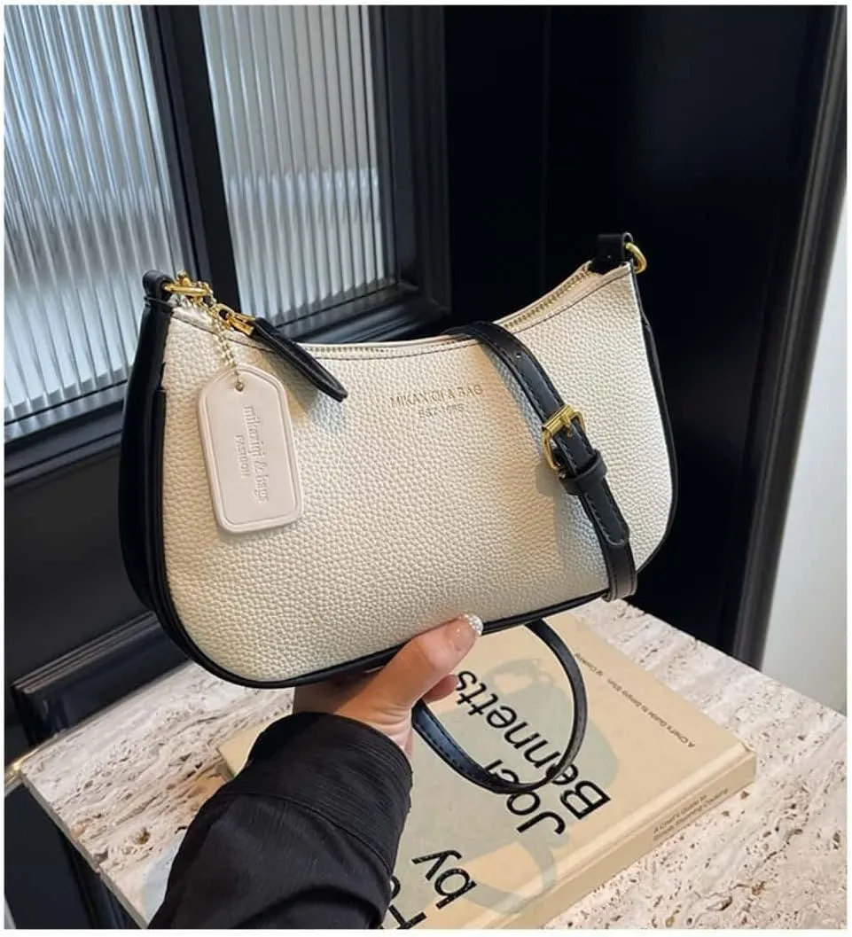 Crossbody Bags for Women Trendy Crescent Shoulder Underarm Small Purse Retro Classic Hobo Clutch Handbag Fashion Y2K