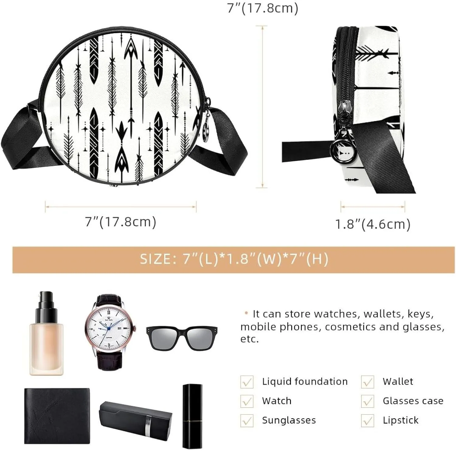 Crossbody Bags for Women,Crossbody Bag Men,Small Sling Bag,Crossbody Purse